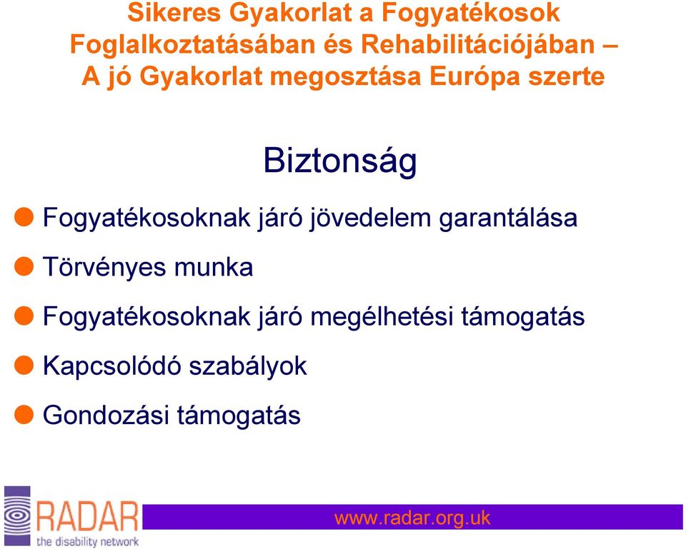 Fogyatékosoknak járó megélhetési