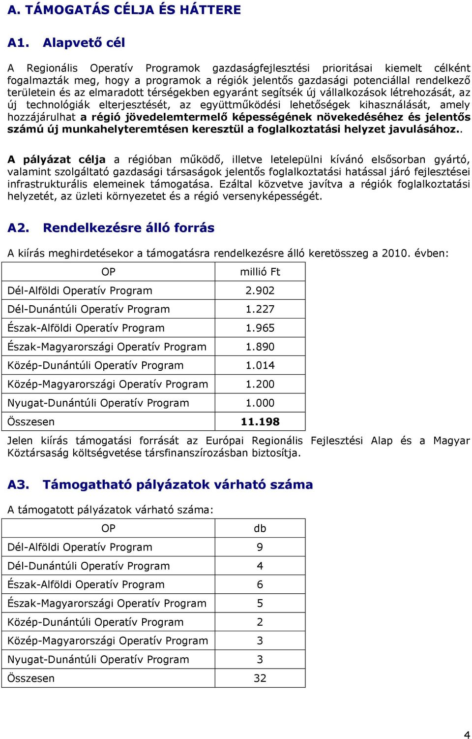 elmaradott térségekben egyaránt segítsék új vállalkozások létrehozását, az új technológiák elterjesztését, az együttműködési lehetőségek kihasználását, amely hozzájárulhat a régió jövedelemtermelő