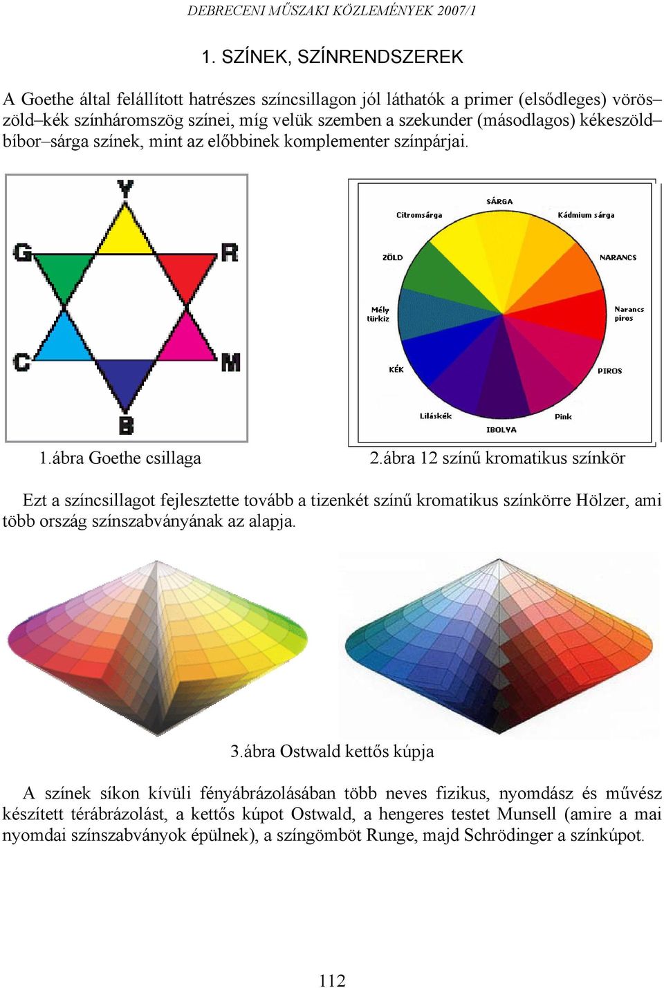 ábra 12 színű kromatikus színkör Ezt a színcsillagot fejlesztette tovább a tizenkét színű kromatikus színkörre Hölzer, ami több ország színszabványának az alapja. 3.