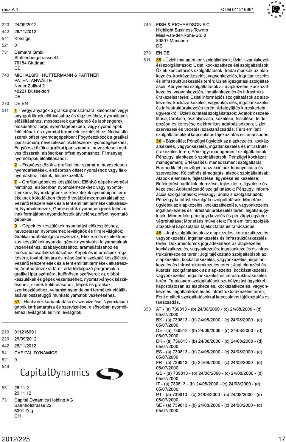 ipar számára, különösen vegyi anyagok filmek előhívásához és rögzítéséhez, nyomólapok előállításához, mosószerek gumikendő és laphengerek mosásához forgó nyomdagépekben, vagy nyomólapok felületének
