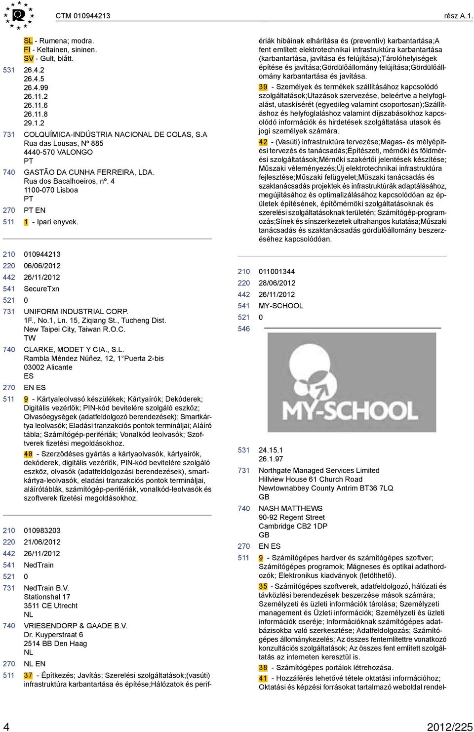 ériák hibáinak elhárítása és (preventív) karbantartása;a fent említett elektrotechnikai infrastruktúra karbantartása (karbantartása, javítása és felújítása);tárolóhelyiségek építése és