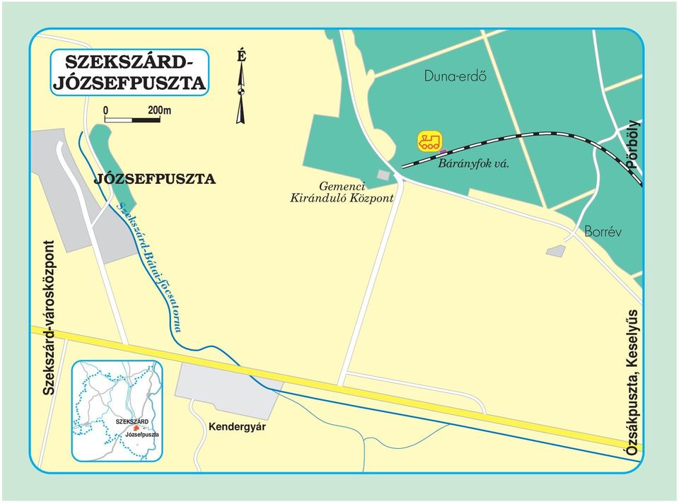 Pörböly Borrév Szekszárd-várospont