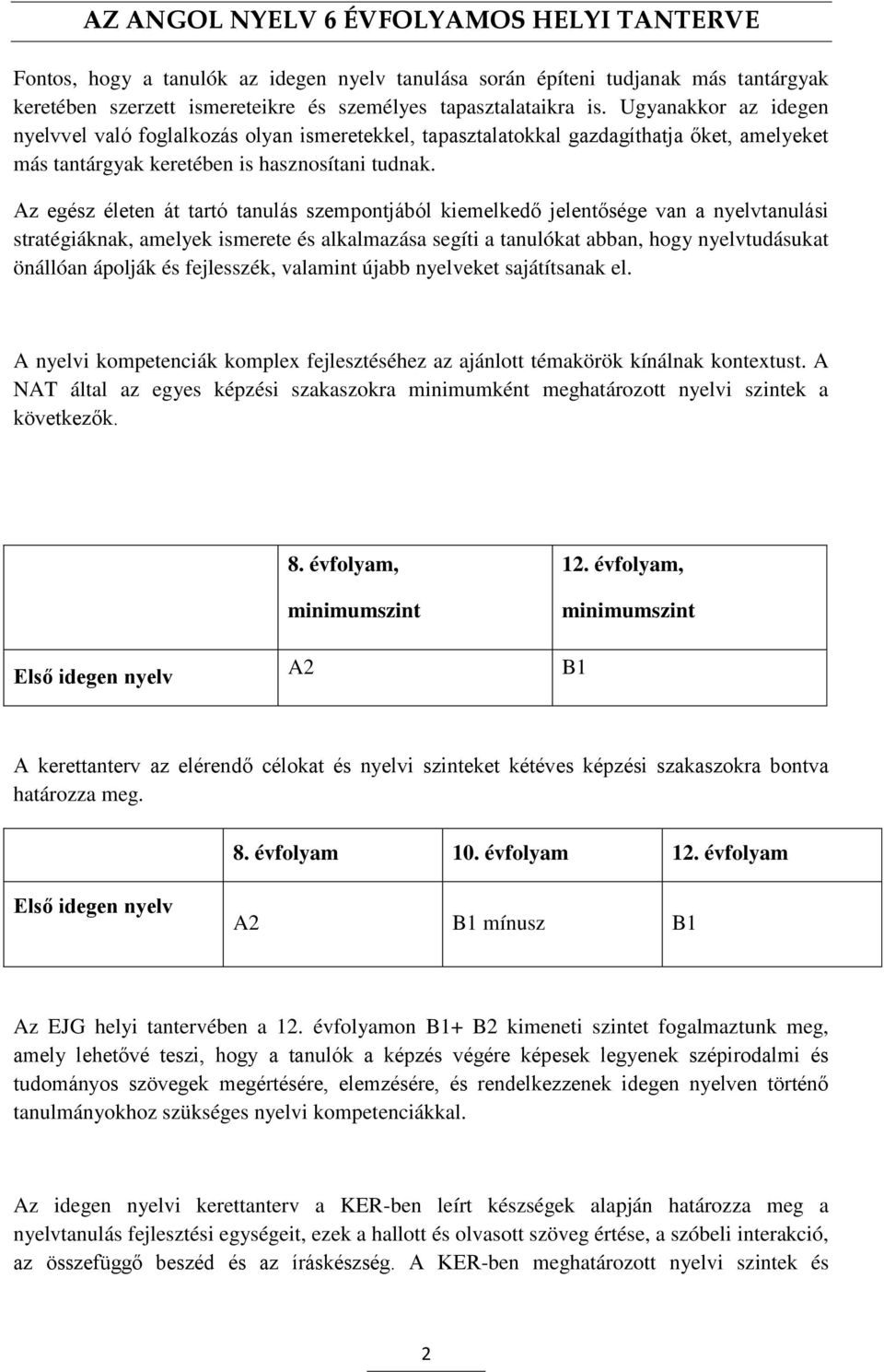 Az egész életen át tartó tanulás szempontjából kiemelkedő jelentősége van a nyelvtanulási stratégiáknak, amelyek ismerete és alkalmazása segíti a tanulókat abban, hogy nyelvtudásukat önállóan ápolják