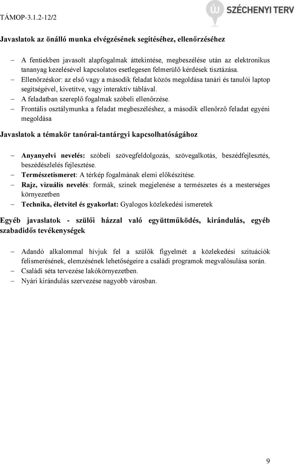 A tananyag általános bemutatása PDF Ingyenes letöltés