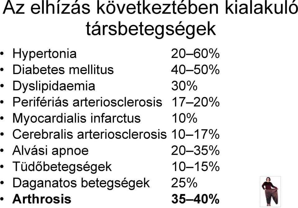17 20% Myocardialis infarctus 10% Cerebralis arteriosclerosis 10 17%