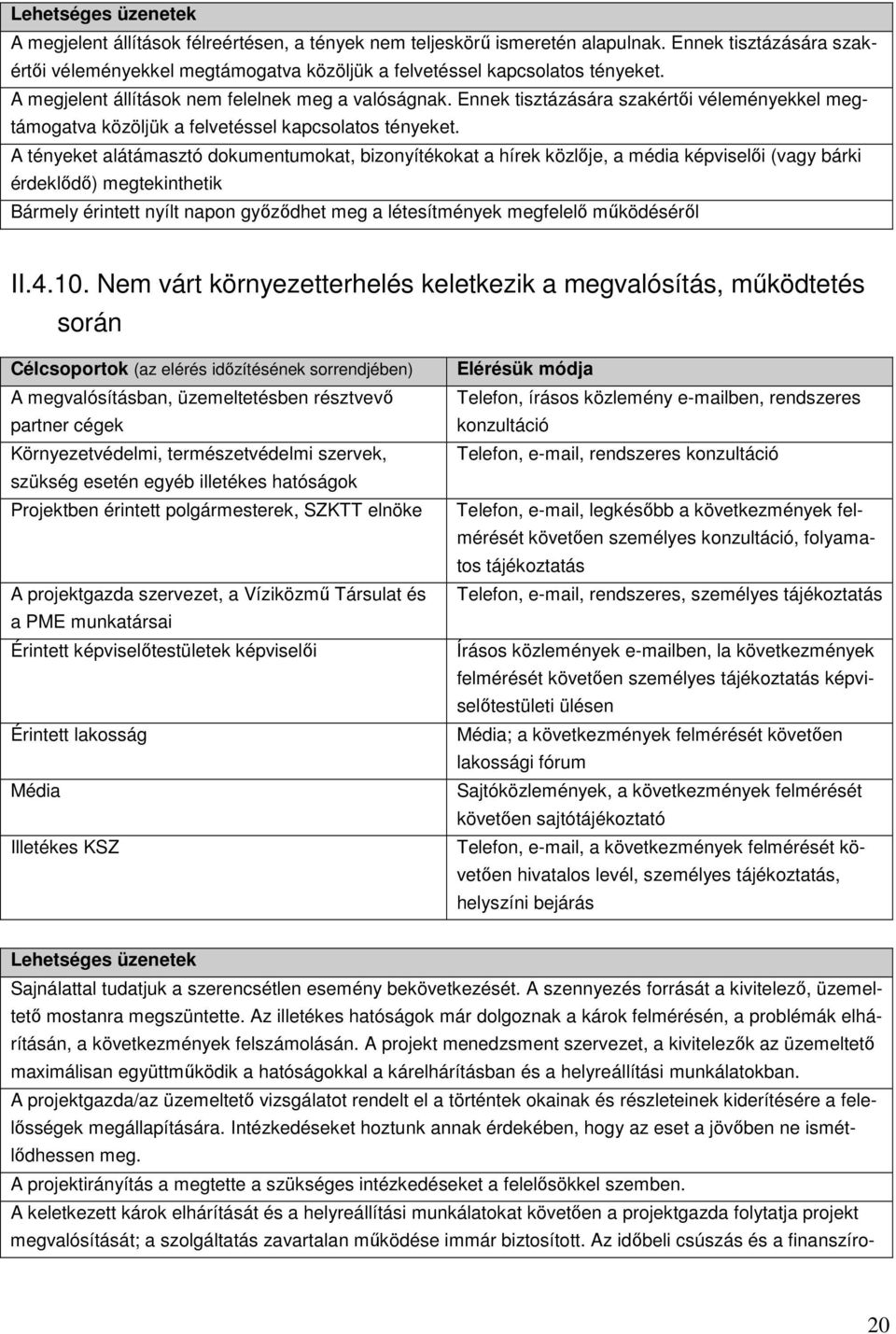 Ennek tisztázására szakértıi véleményekkel megtámogatva közöljük a felvetéssel kapcsolatos tényeket.