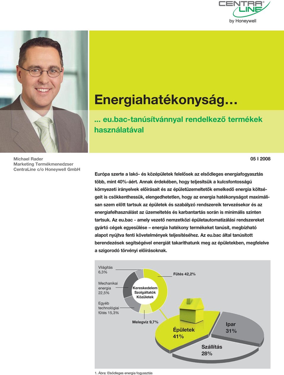 energiafogyasztás több, mint 40%-áért.