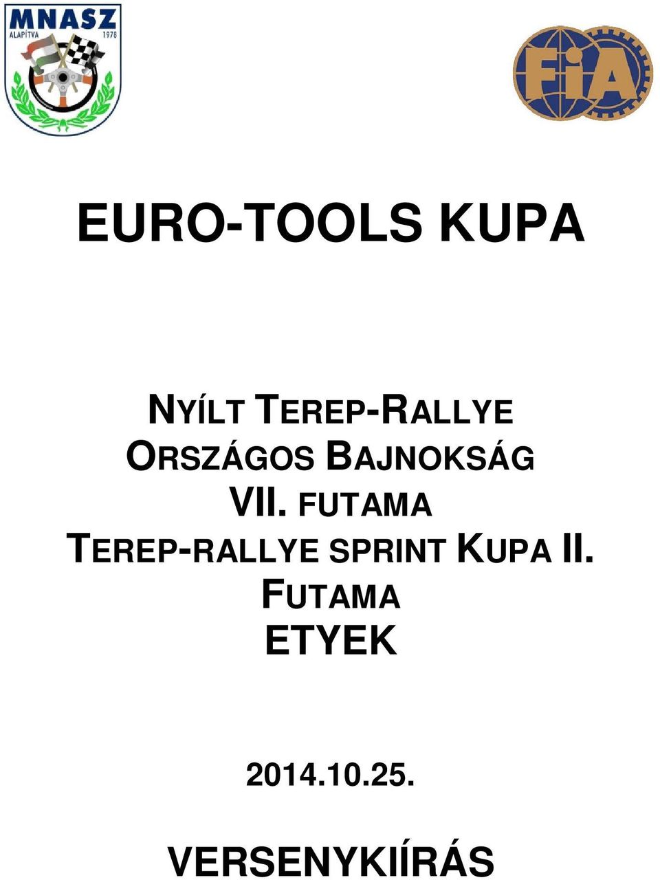 VII. FUTAMA TEREP-RALLYE SPRINT