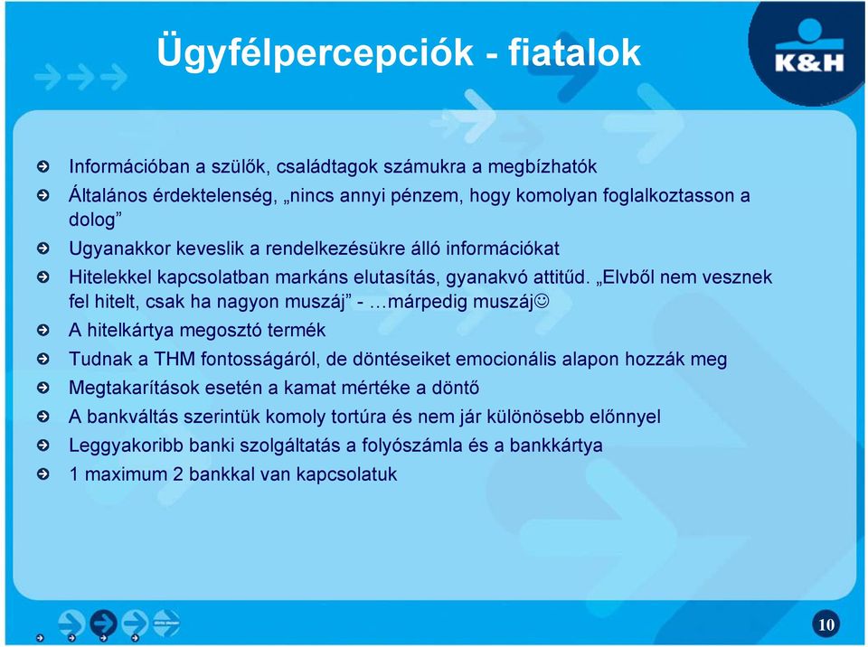 Elvből nem vesznek fel hitelt, csak ha nagyon muszáj - márpedig muszáj A hitelkártya megosztó termék Tudnak a THM fontosságáról, de döntéseiket emocionális alapon hozzák