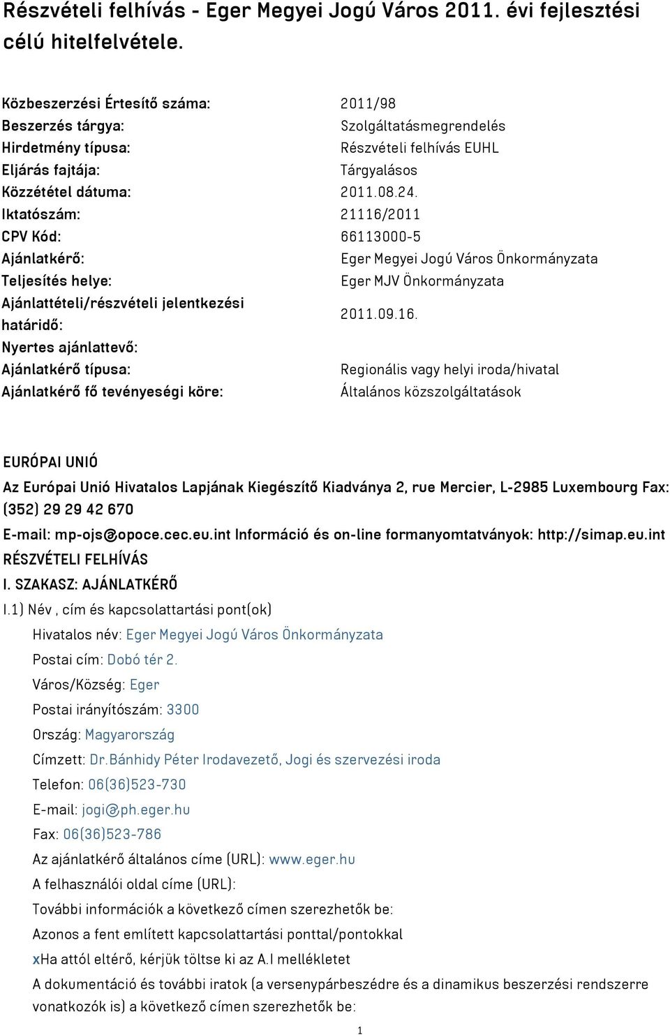 Iktatószám: 21116/