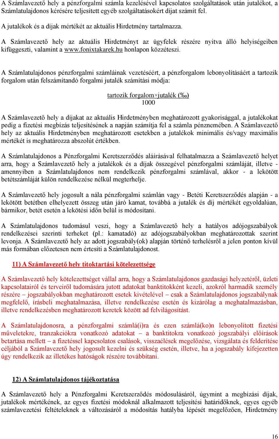 hu honlapon közzéteszi.