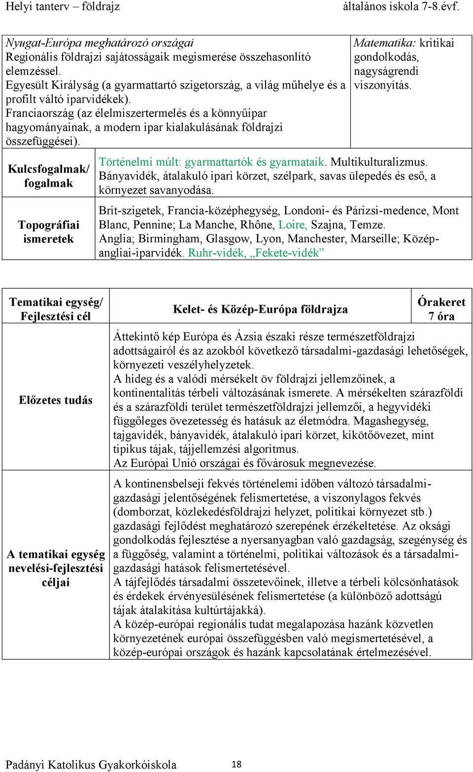 Franciaország (az élelmiszertermelés és a könnyűipar hagyományainak, a modern ipar kialakulásának földrajzi összefüggései).