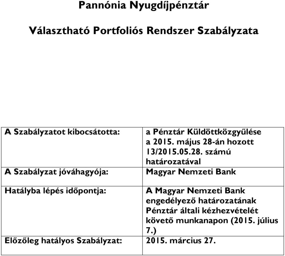 án hozott 13/2015.05.28.