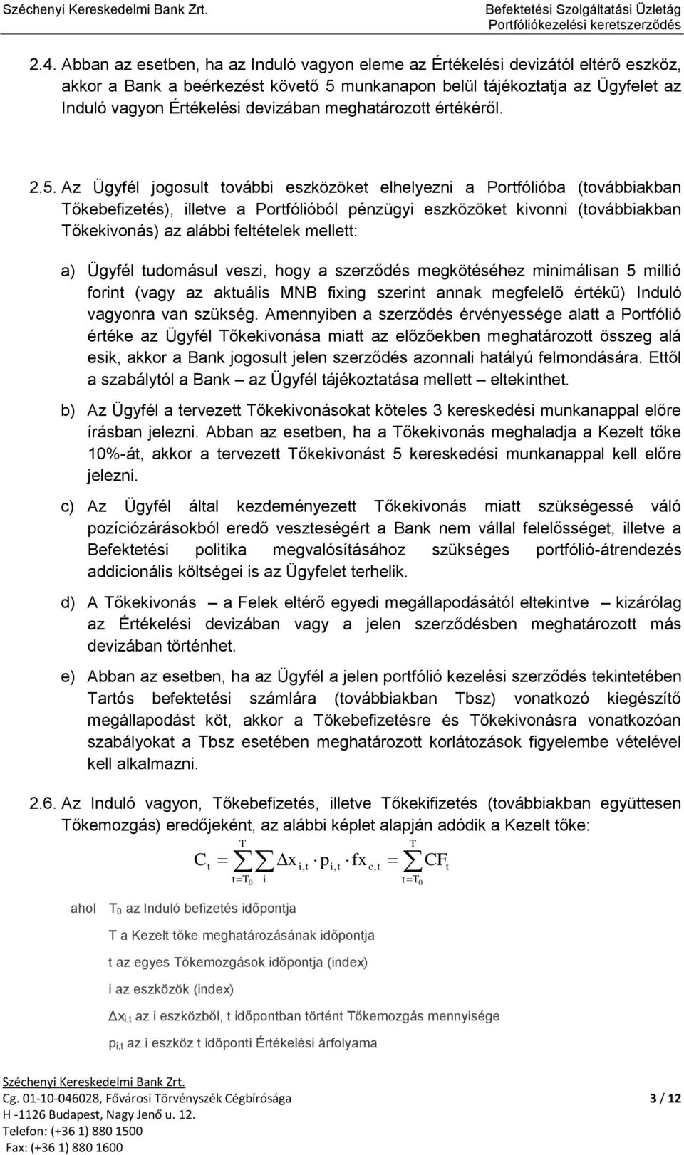 érékéről. 2.5.