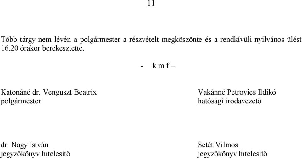 - k m f Katonáné dr.