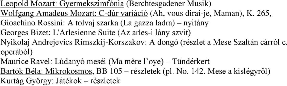 Nyikolaj Andrejevics Rimszkij-Korszakov: A dongó (részlet a Mese Szaltán cárról c.