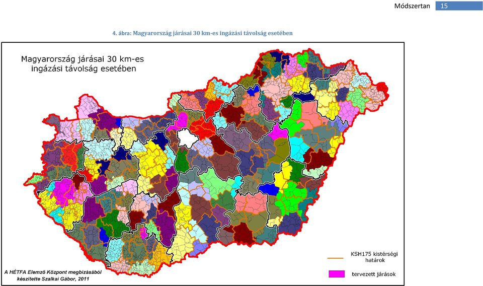 járásai 30 km-es