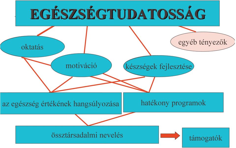 értékének egészség hangsúlyozása értéke nem hatékony az egészségismeretek hatékony