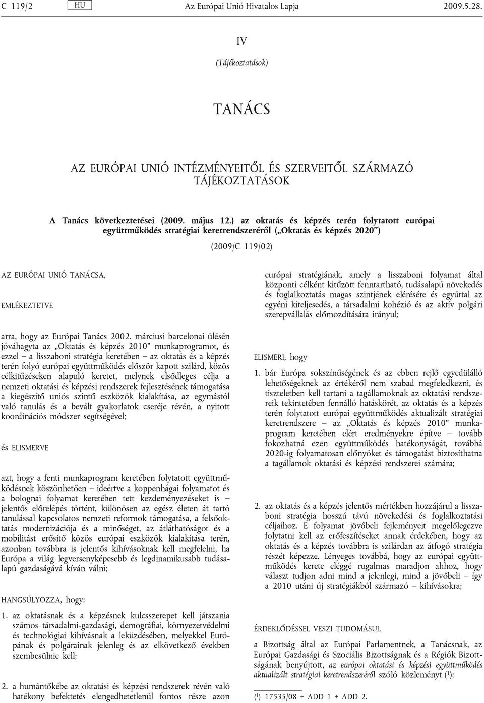 Tanács 2002.