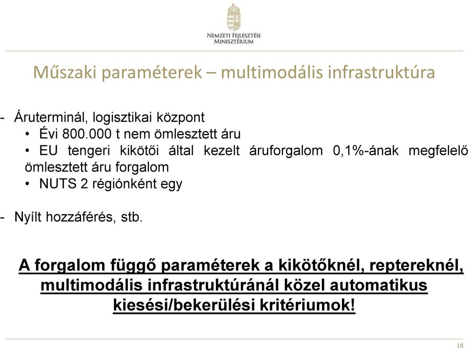 ömlesztett áru forgalom NUTS 2 régiónként egy - Nyílt hozzáférés, stb.