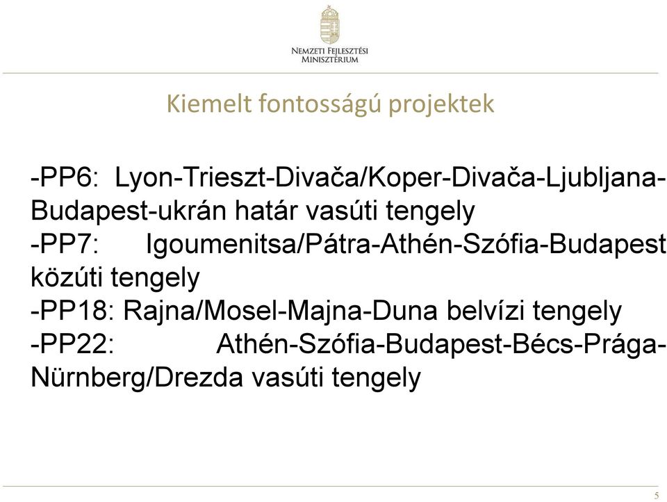tengely -PP7: Igoumenitsa/Pátra-Athén-Szófia-Budapest közúti tengely