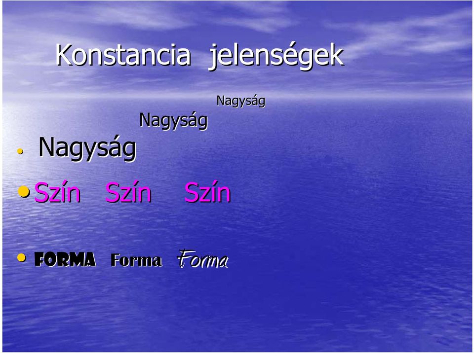 Nagyság Nagyság