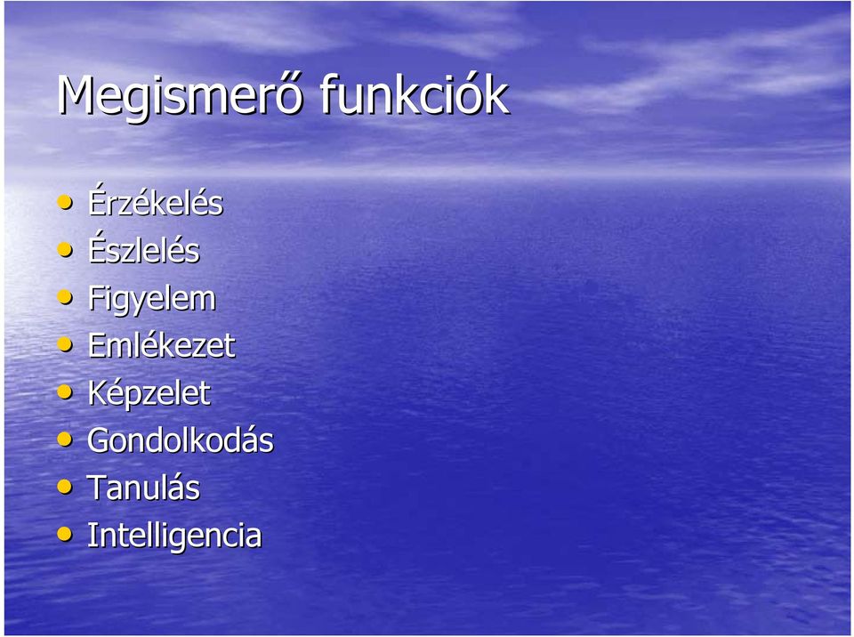 Figyelem Emlékezet