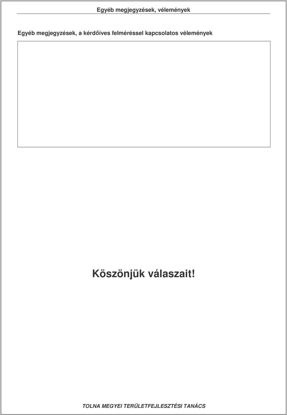 felméréssel kapcsolatos