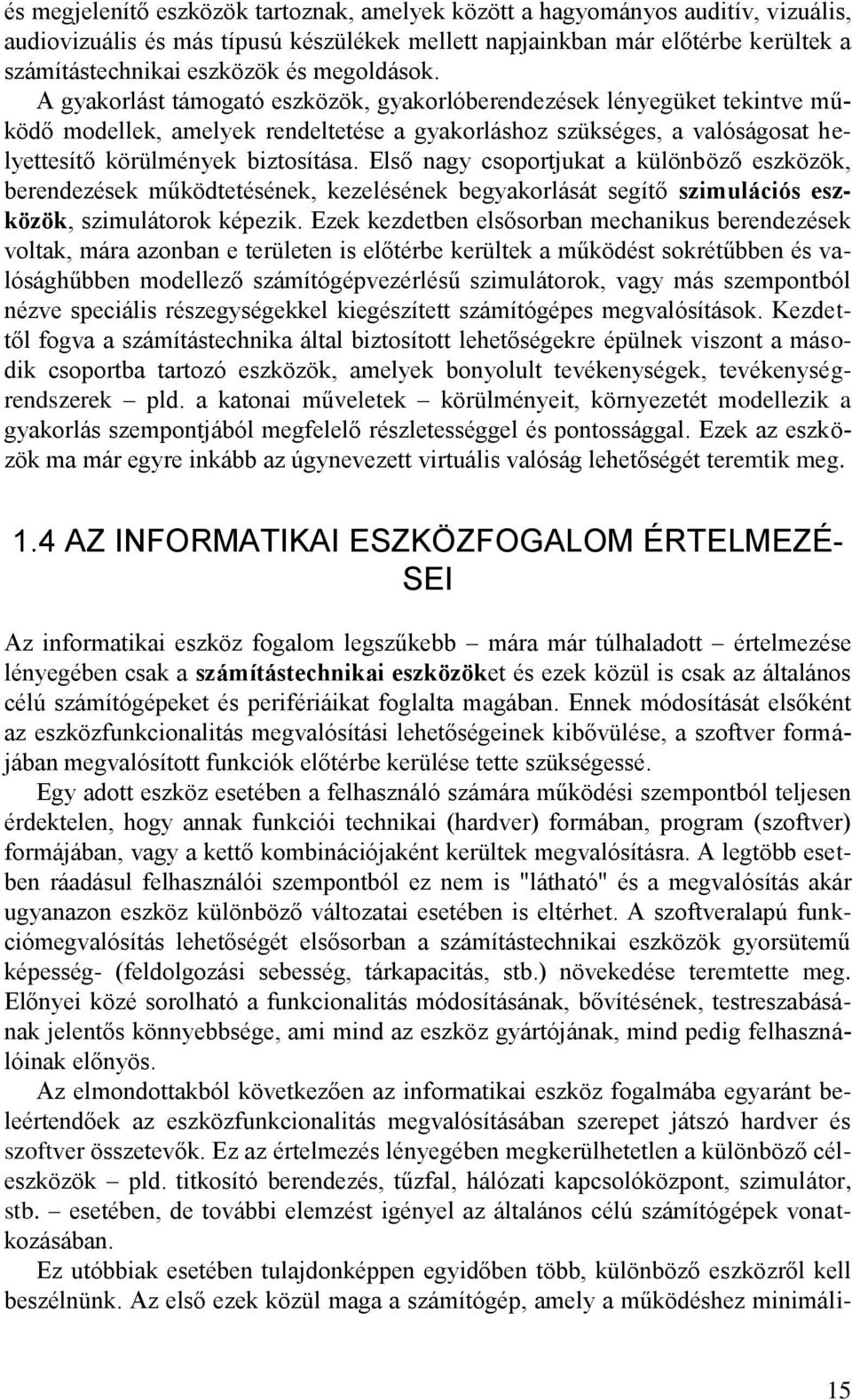 KATONAI INFORMATIKA III. A katonai informatika eszközrendszere - PDF  Ingyenes letöltés