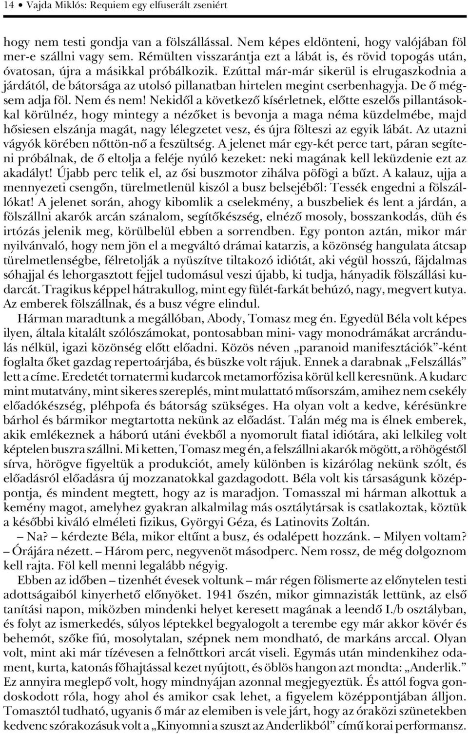 Randevúm a régi tanáromat