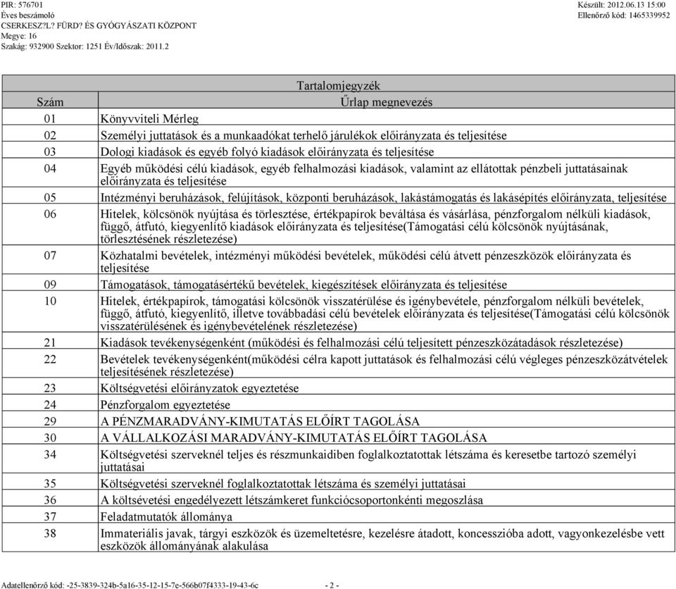 felújítások, központi beruházások, lakástámogatás és lakásépítés előirányzata, teljesítése 06 Hitelek, kölcsönök nyújtása és törlesztése, értékpapírok beváltása és vásárlása, pénzforgalom nélküli