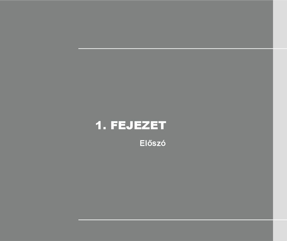 Előszó
