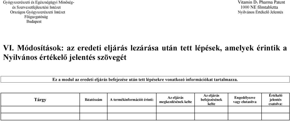 vonatkozó információkat tartalmazza.