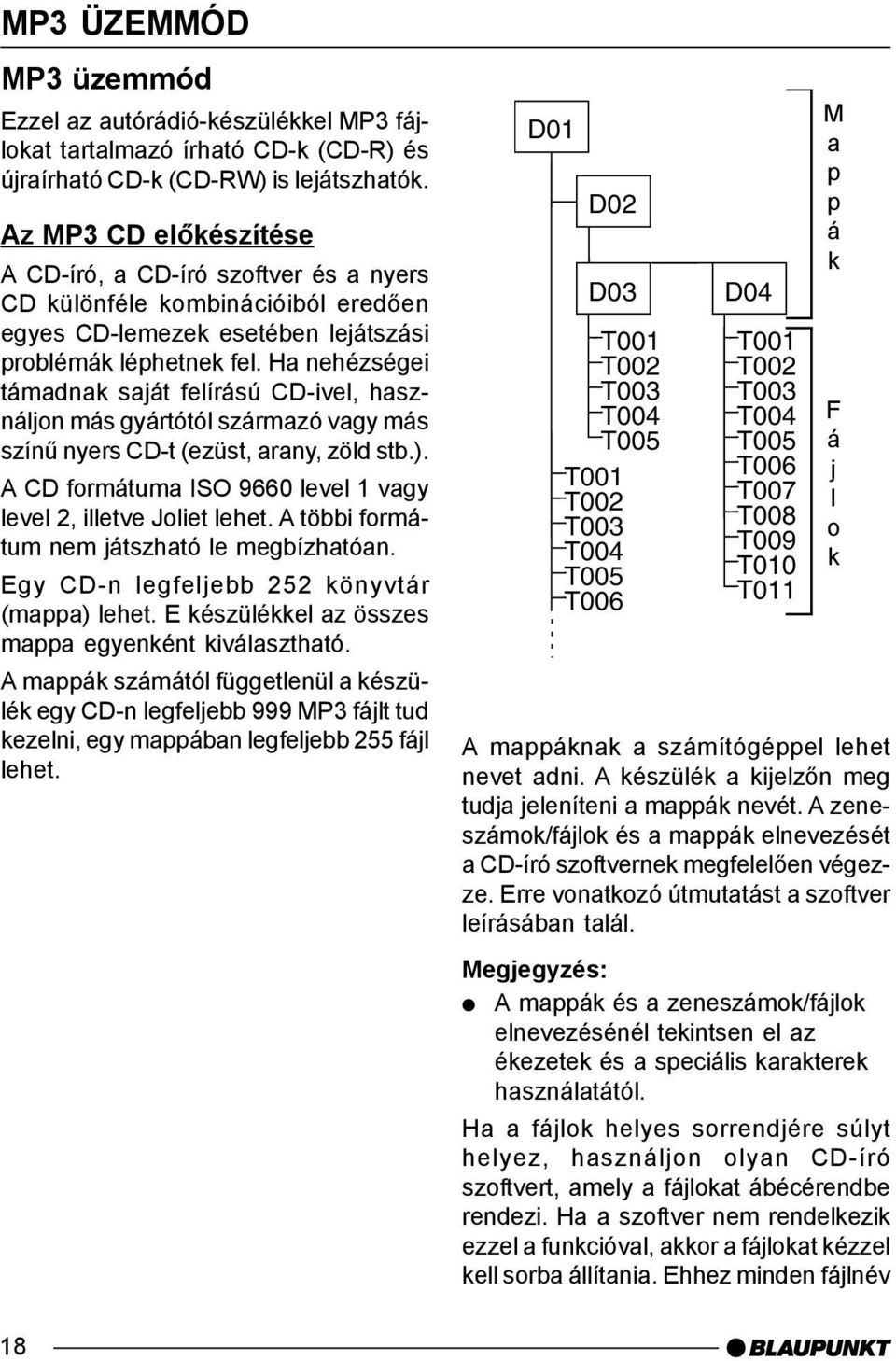 Ha nehézségei támadnak saját felírású CD-ivel, használjon más gyártótól származó vagy más színû nyers CD-t (ezüst, arany, zöld stb.).