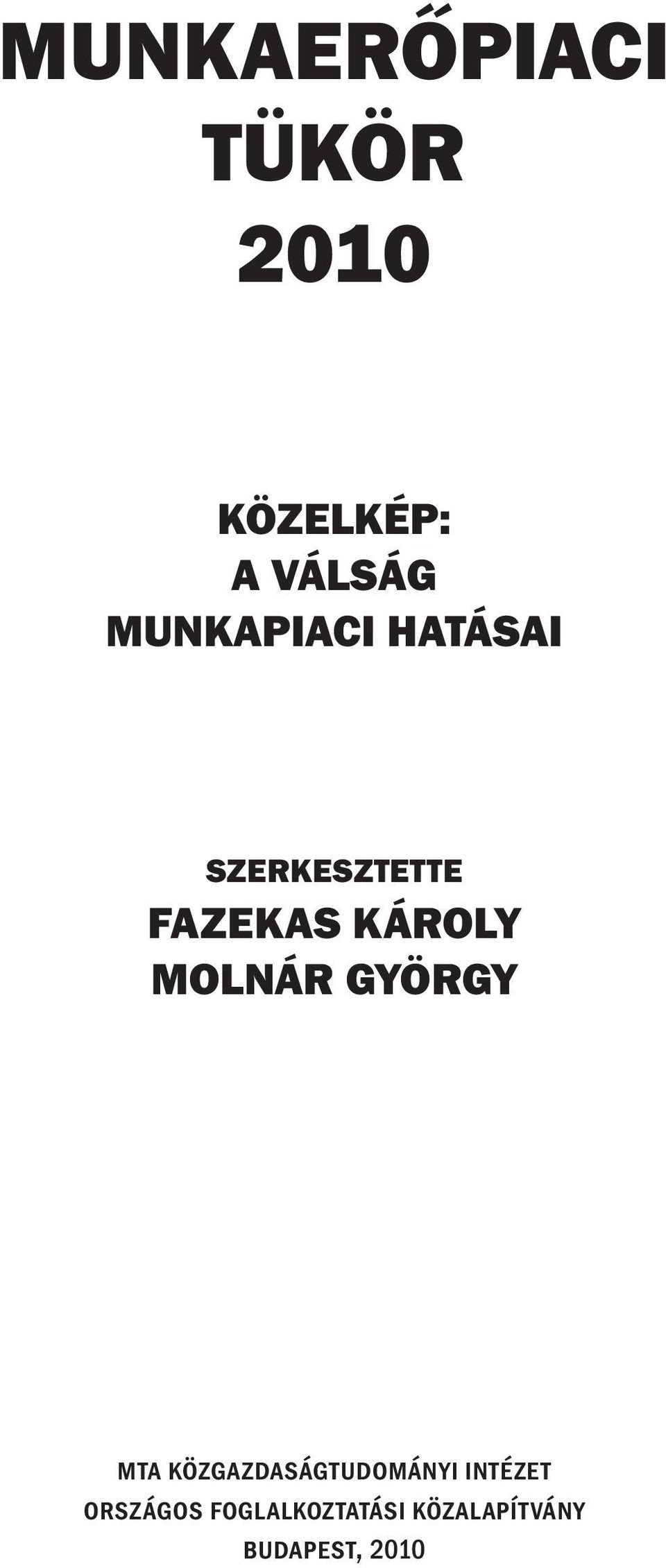 Molnár György mta közgazdaságtudományi intézet