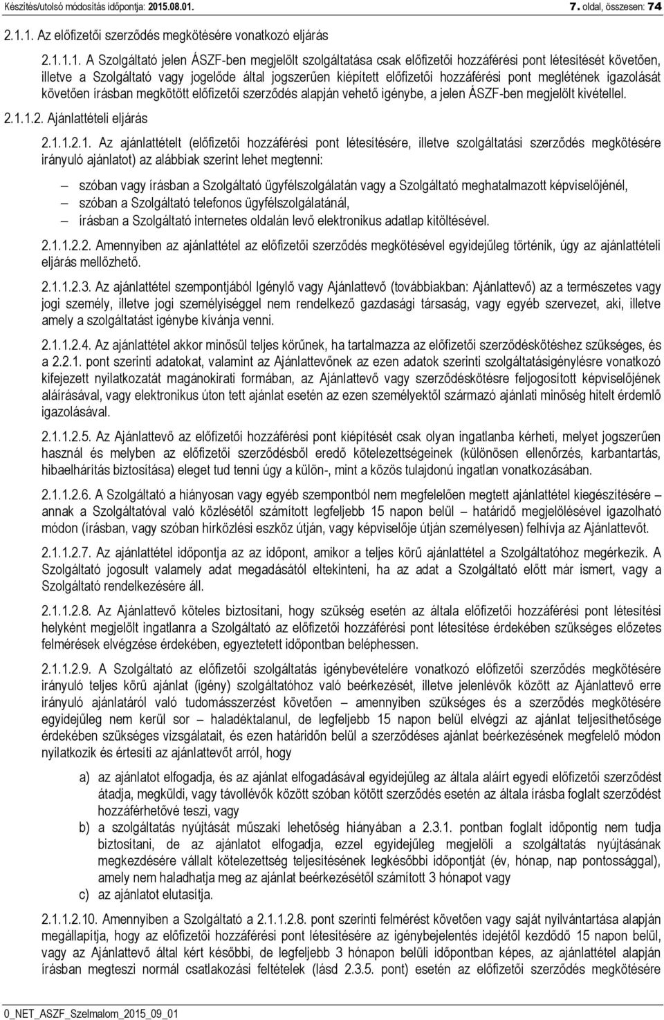 7. oldal, összesen: 74 2.1.