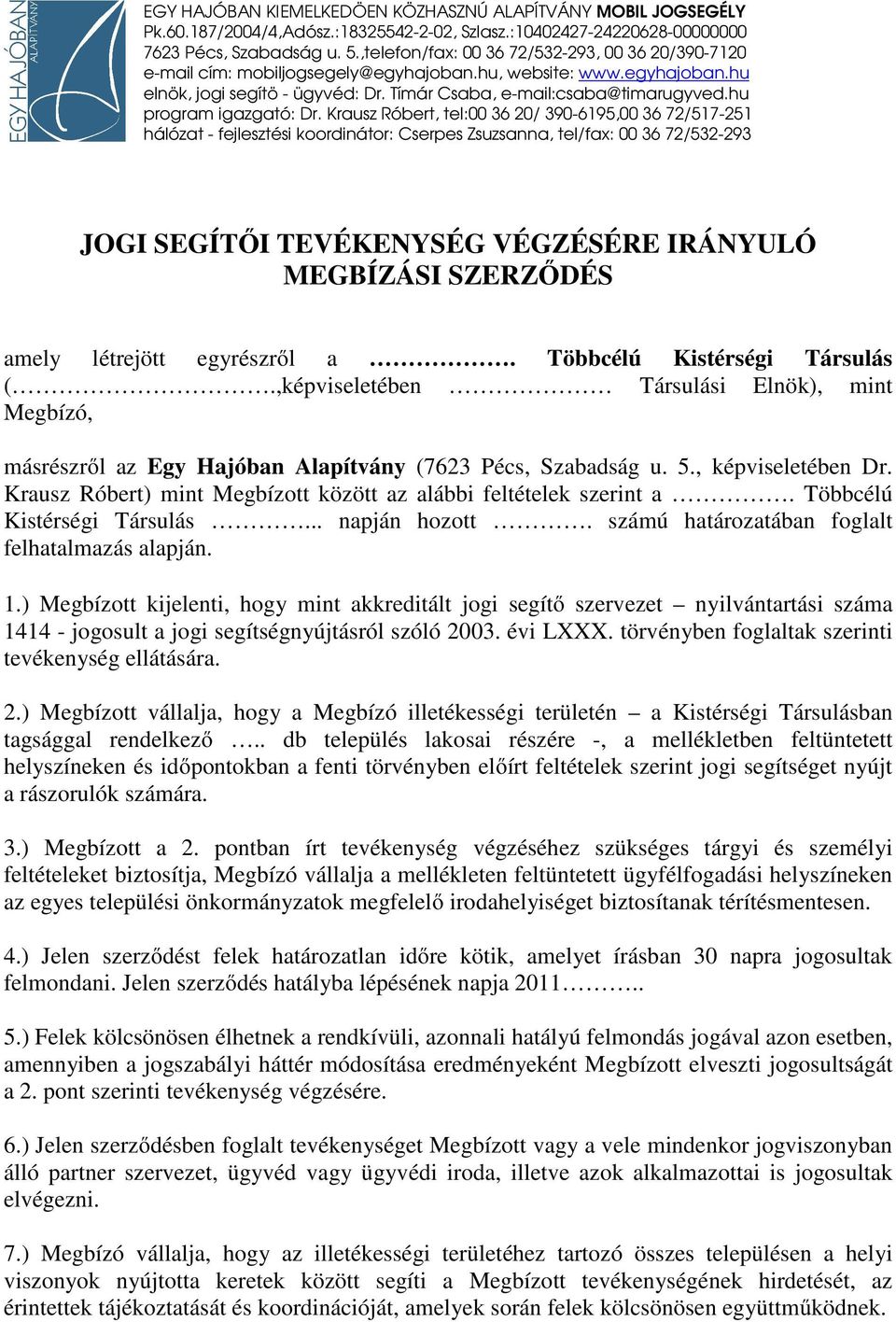 hu program igazgató: Dr.