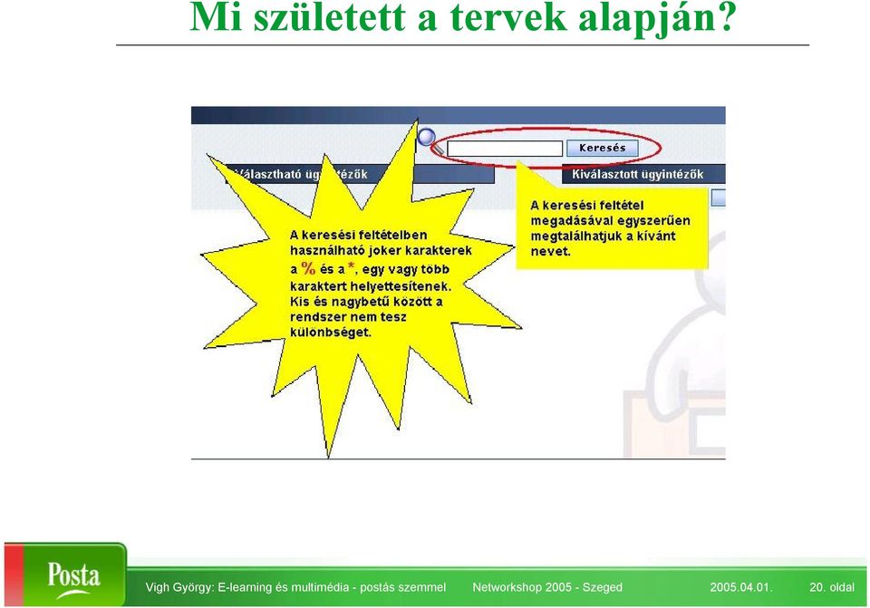 multimédia -postás szemmel