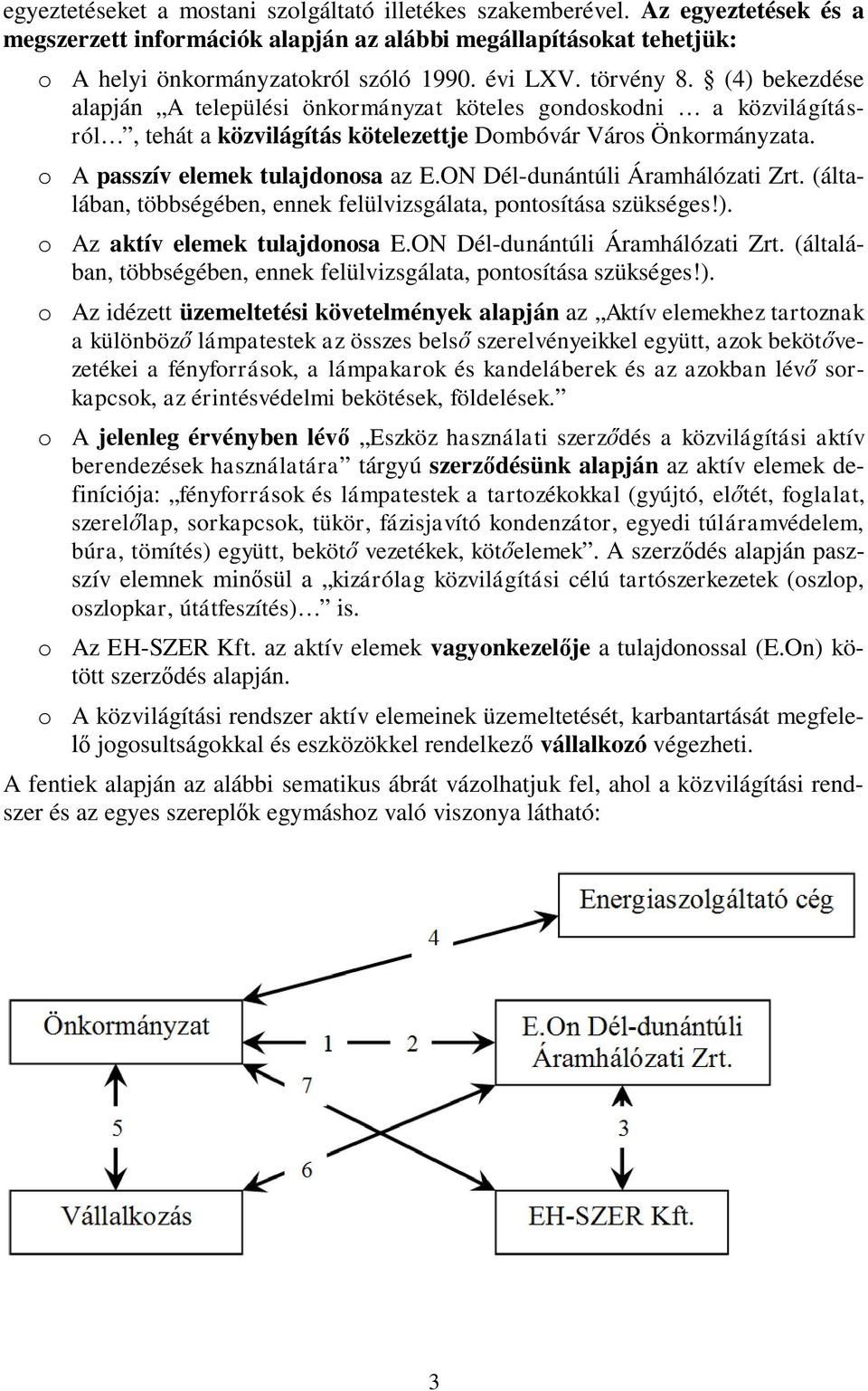 ON Dél-dunántúli Áramhálózati Zrt. (általában, többségében, ennek felülvizsgálata, pontosítása szükséges!).