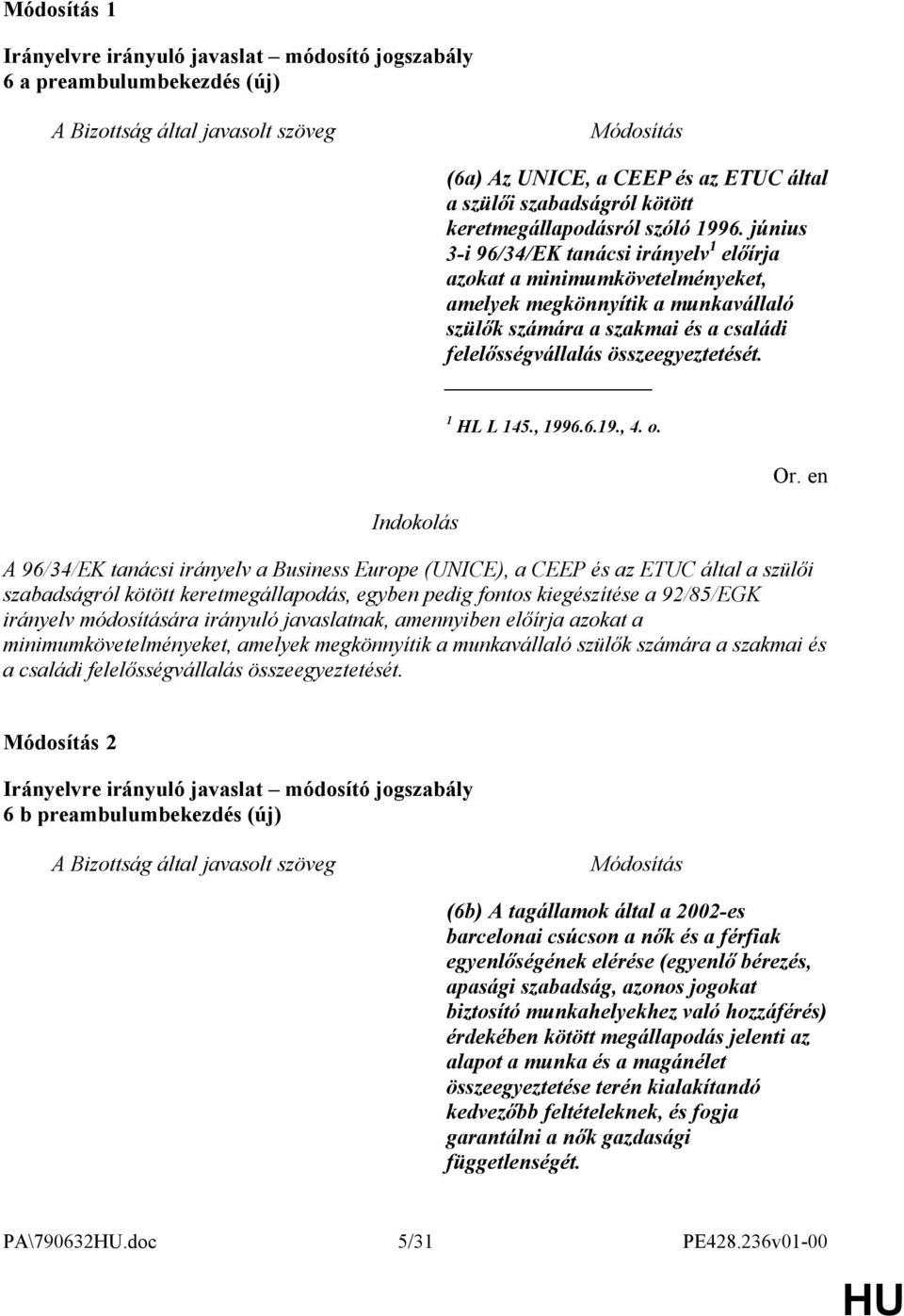 1 HL L 145., 1996.6.19., 4. o.