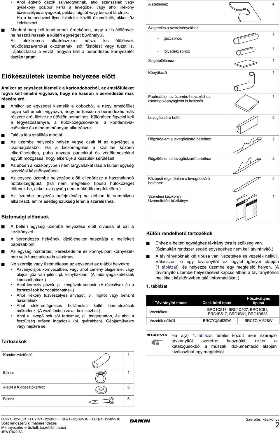 Mindent meg kell tenni annak érdekében, hogy a kis élőlények ne használhassák a kültéri egységet búvóhelyül.