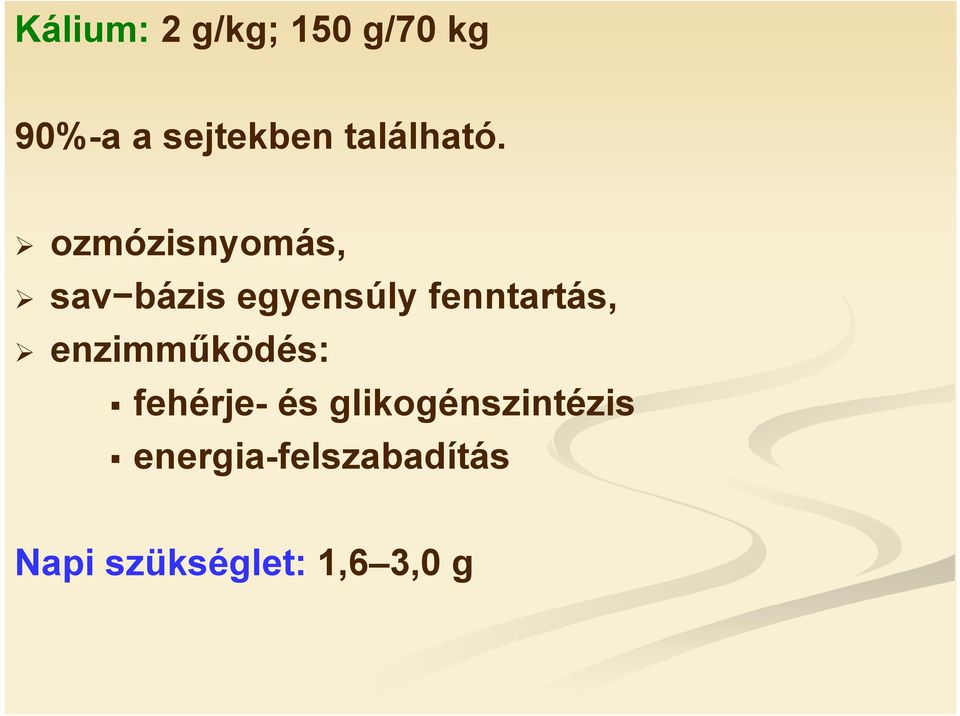 ozmózisnyomás, sav bázis egyensúly fenntartás,