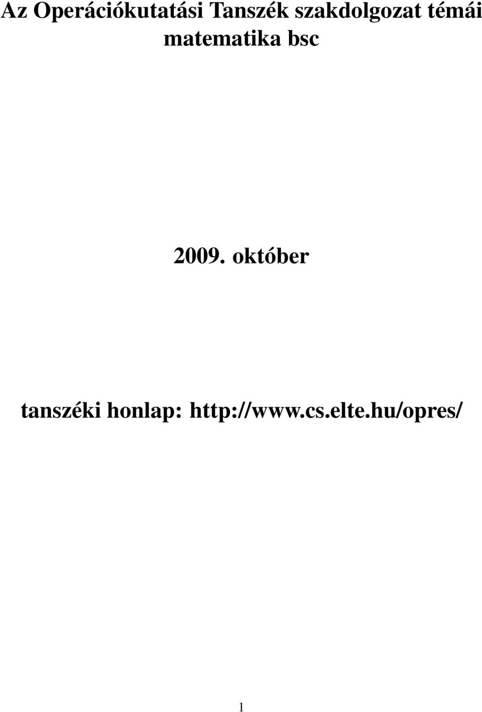 bsc 2009.