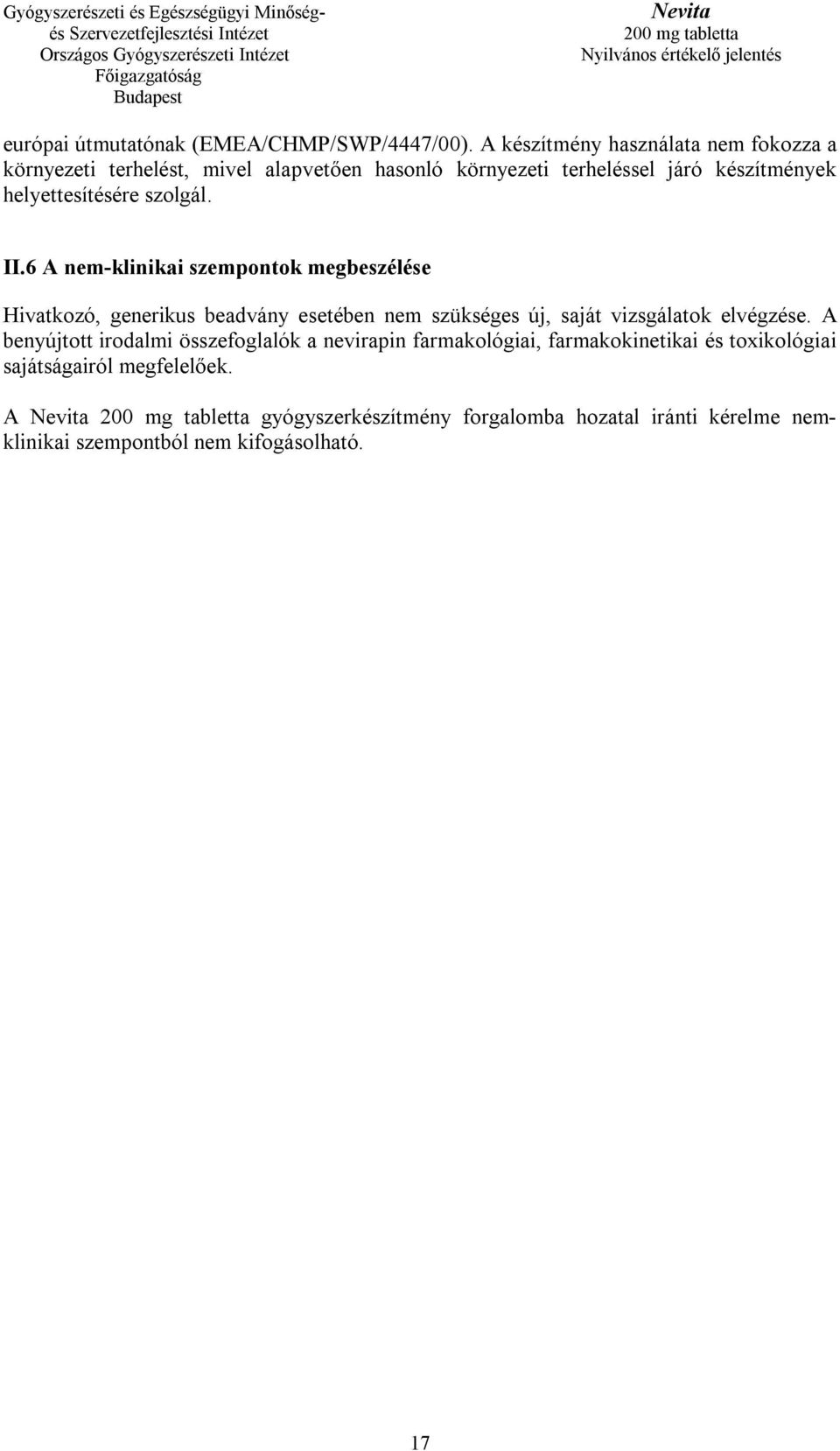 helyettesítésére szolgál. II.