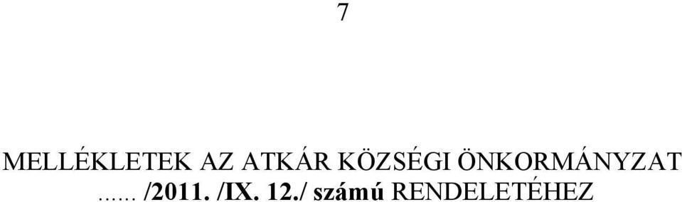 ÖNKORMÁNYZAT... /2011.