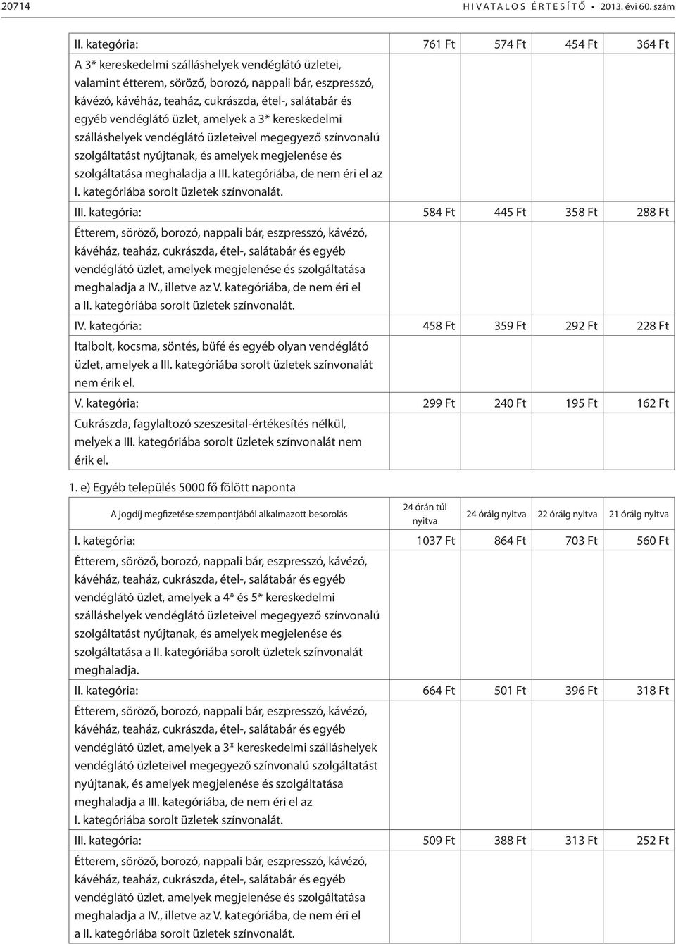salátabár és egyéb vendéglátó üzlet, amelyek a 3* kereskedelmi szolgáltatása meghaladja a III.