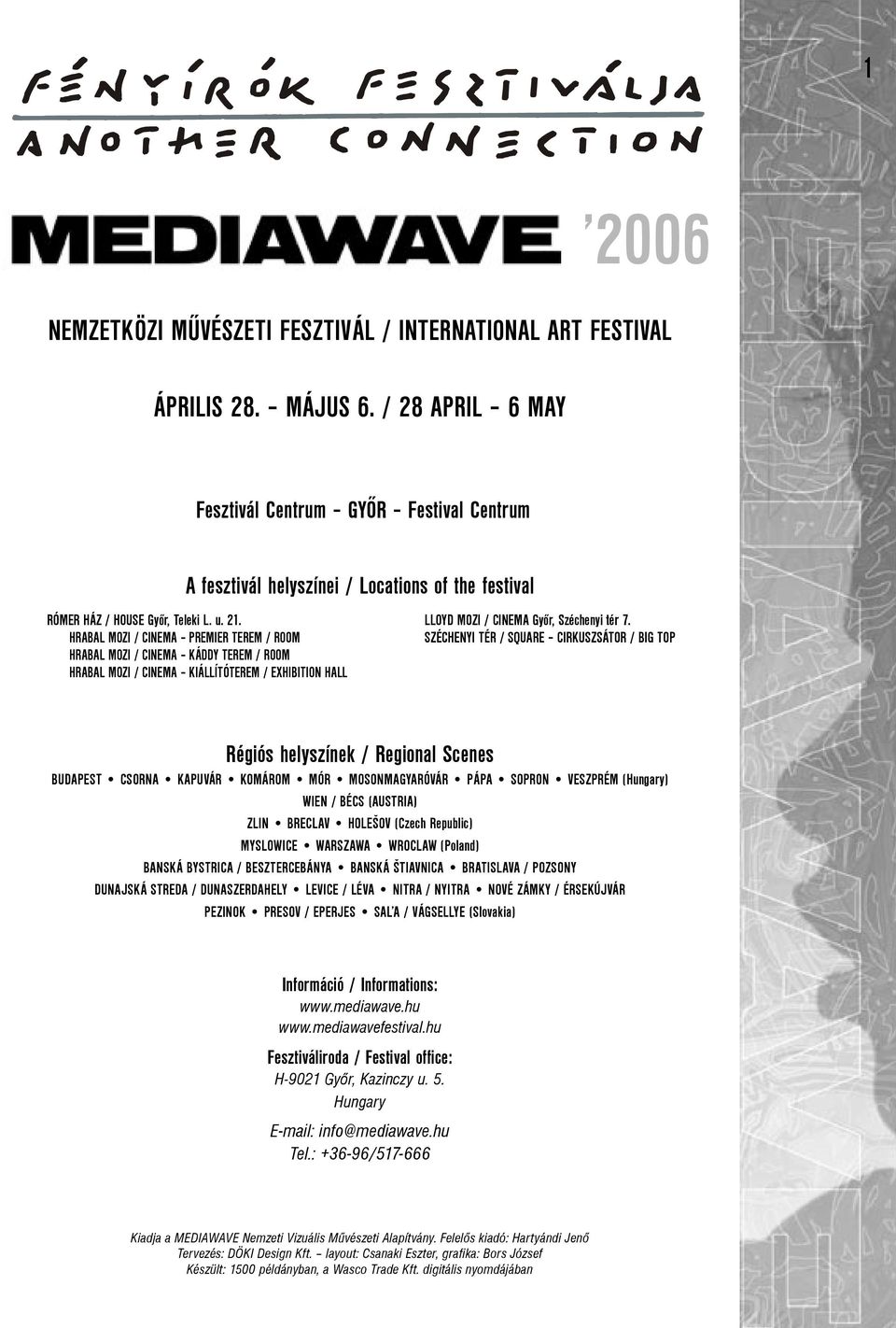 NEMZETKÖZI MÛVÉSZETI FESZTIVÁL / INTERNATIONAL ART FESTIVAL ÁPRILIS 28.  MÁJUS 6. / 28 APRIL 6 MAY - PDF Ingyenes letöltés