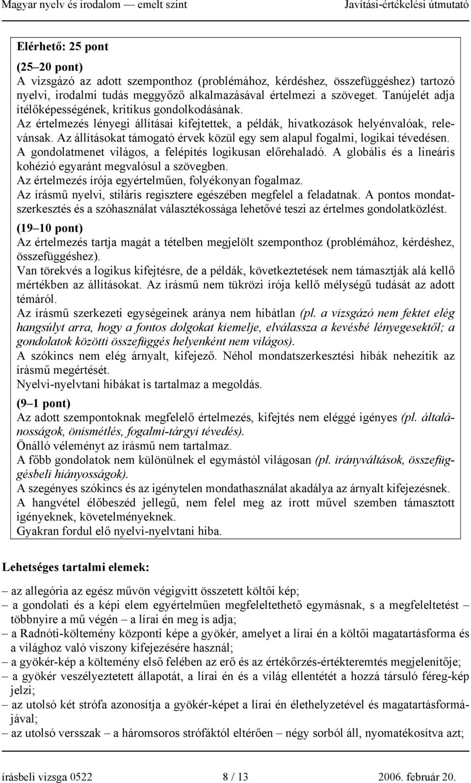 Az állításokat támogató érvek közül egy sem alapul fogalmi, logikai tévedésen. A gondolatmenet világos, a felépítés logikusan előrehaladó.