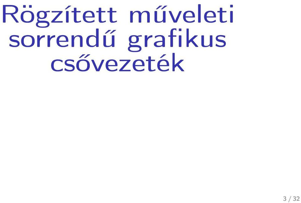 sorrendű