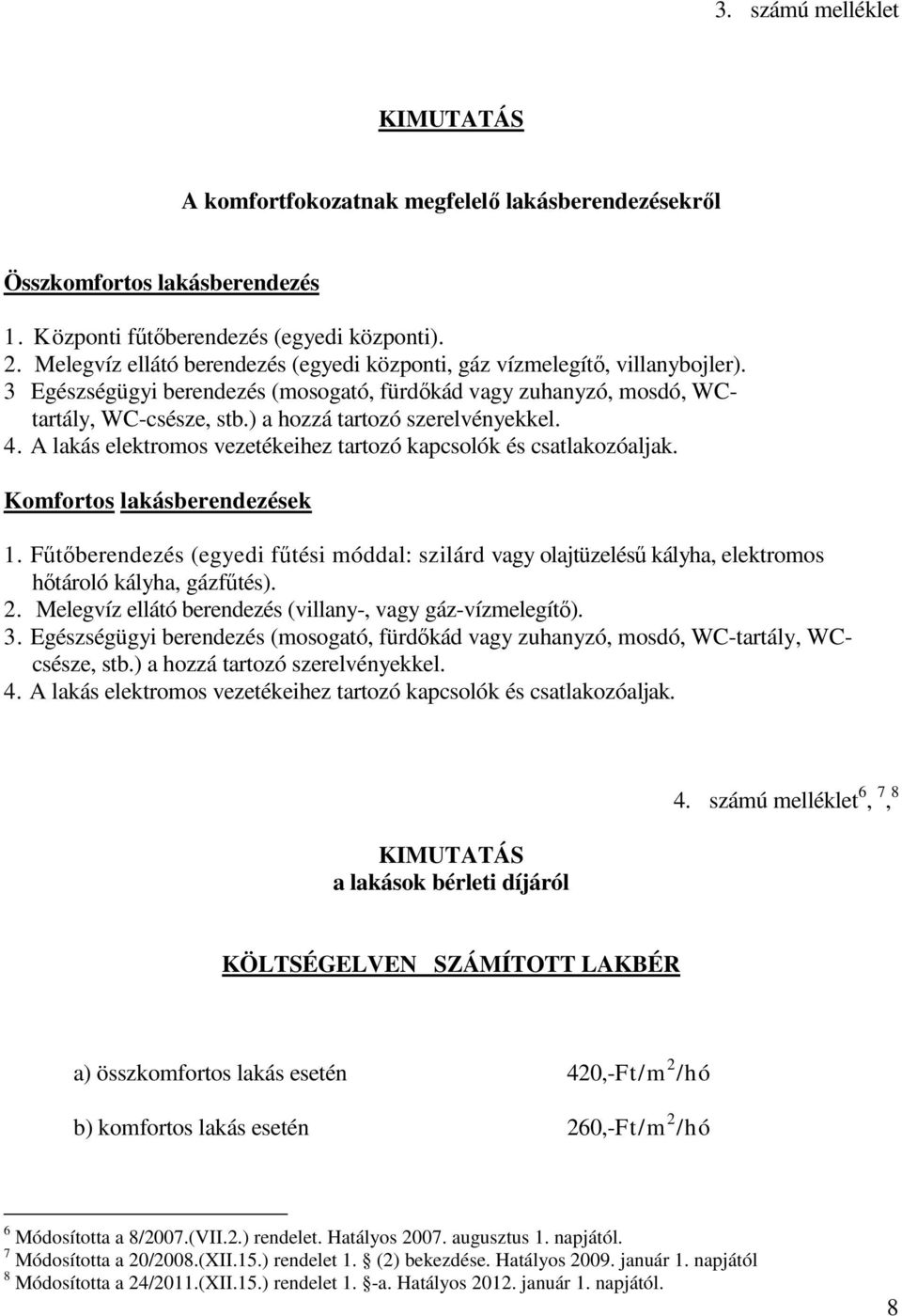 ) a hozzá tartozó szerelvényekkel. 4. A lakás elektromos vezetékeihez tartozó kapcsolók és csatlakozóaljak. Komfortos lakásberendezések 1.